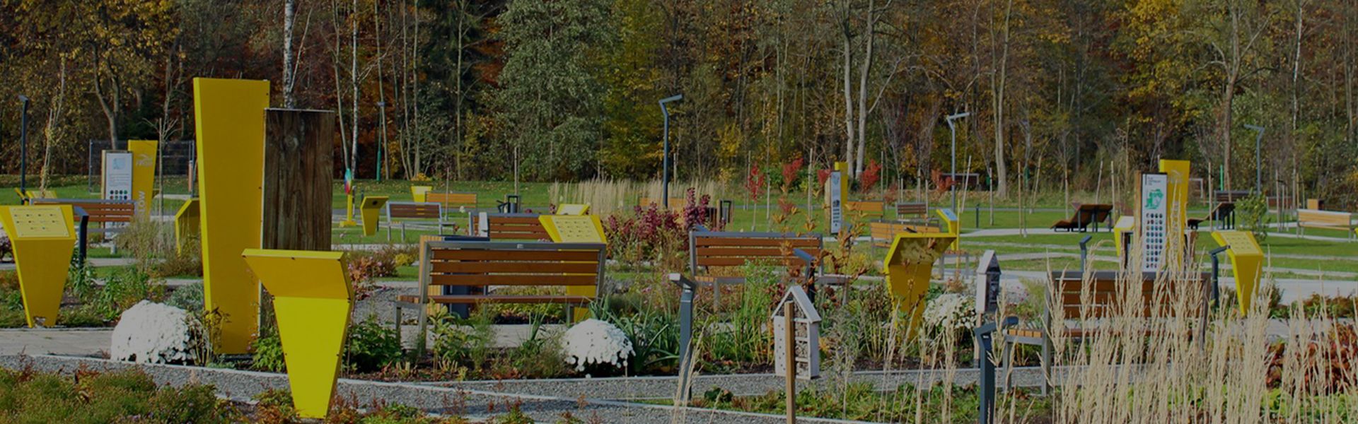 slider zdjęcie w tle Wisła centrum edukacji ekologicznej jesień